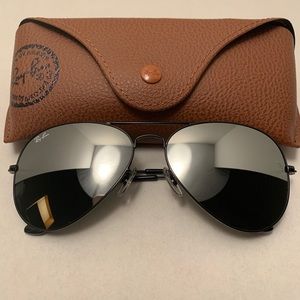 Ray-Ban Aviator Sunglasses RB3025 58-14mm 002/30